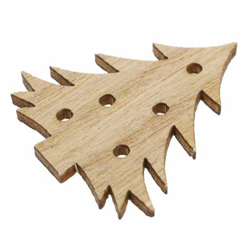 Floristik24 Scatter decoration Christmas assortment wood 72 pcs