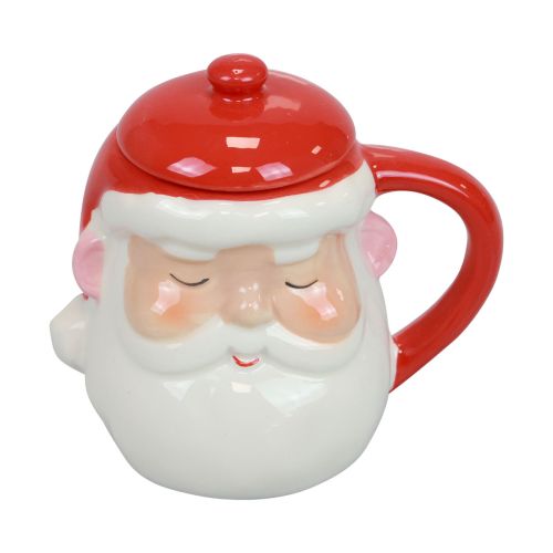 Floristik24 Christmas cup Santa Claus cup Christmas H10.5cm