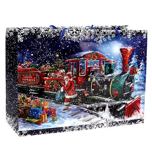 Floristik24 Christmas bag gift bag 25cm x 34.5cm