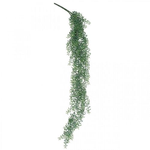 Floristik24 Green plant hanging artificial hanging plant with buds green, white 100cm
