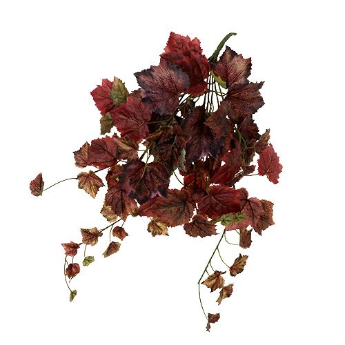 Floristik24 Vine leaves hanger green, bordeaux 67cm