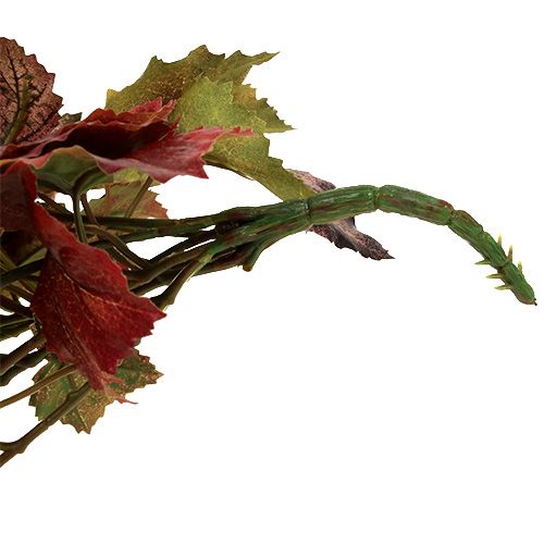 Floristik24 Vine leaves hanger green, bordeaux 67cm