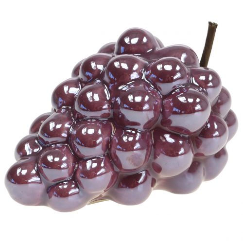 Grapes ceramic lilac 10cm 2pcs