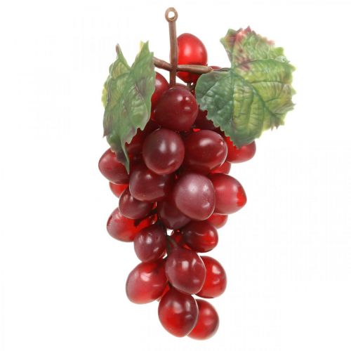 Deco Grape Red Artificial Grapes Deco Fruits 15cm
