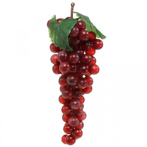 Floristik24 Decorative grape red Artificial grapes decorative fruit 22cm