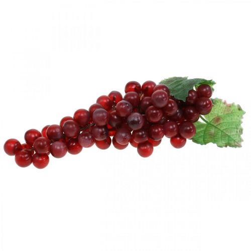 Floristik24 Decorative grape red Artificial grapes decorative fruit 22cm