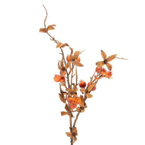 Artificial hawthorn branch, autumn decoration, 75cm buy online | Floristik24.ie