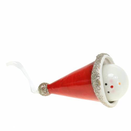 Product Christmas decoration hanging elf bell 10cm 4pcs