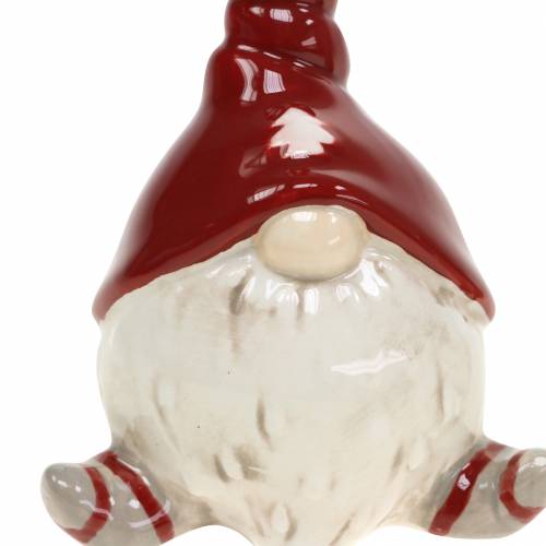 Floristik24 Christmas decoration deco figure ceramic elf 10cm 2pcs