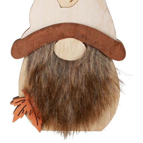 Product Gnome Pendant Wooden Decoration Autumn Gnome 21×10.5cm 4 pcs