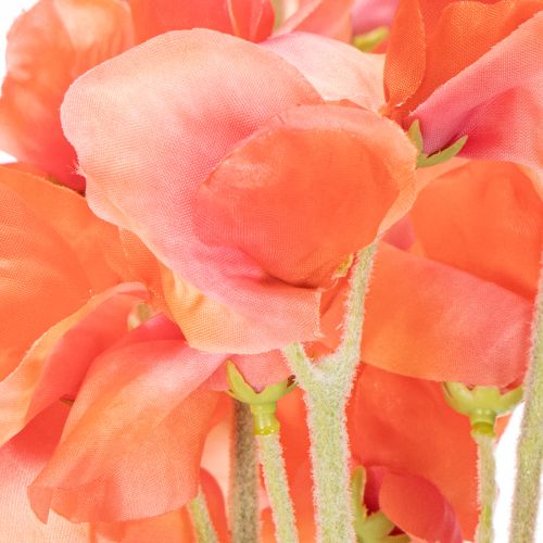 Product Artificial sweet pea branch, romantic decoration for living room or bathroom, 68cm, 3 pieces