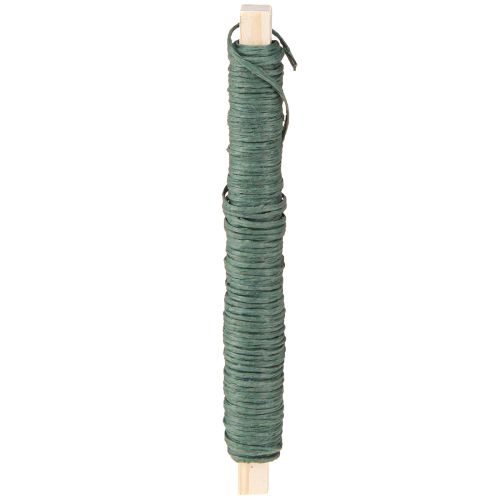 Product Wrapping wire green craft wire paper wrapping wire Ø0.8mm 22m