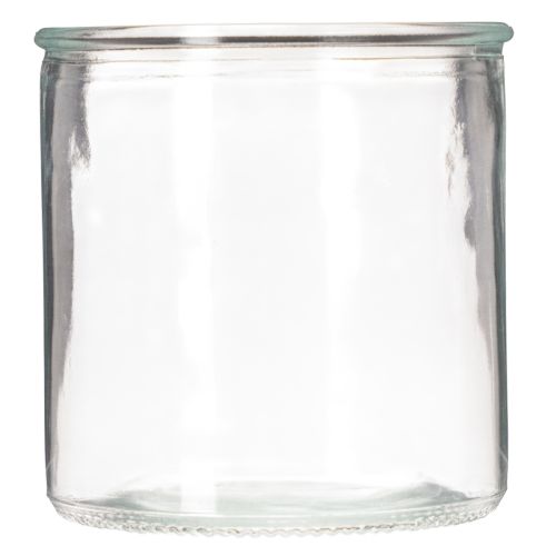 Glass cylinder vase, transparent, versatile, 10cm, 3 pieces | Floristik24.ie