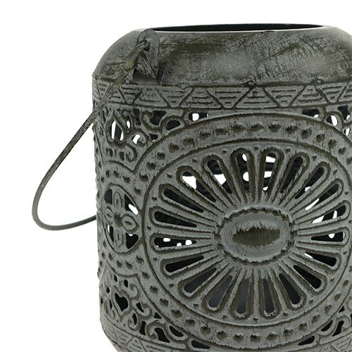 Floristik24 Wind light gray Ø9cm H11.5cm