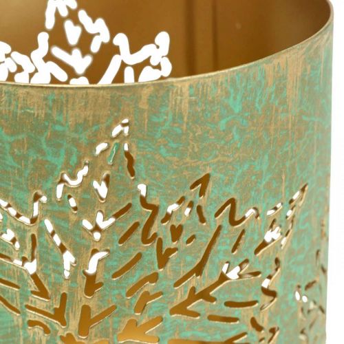 Product Lantern Autumn Tealight Holder Metal Ø8/10/13cm Set of 3