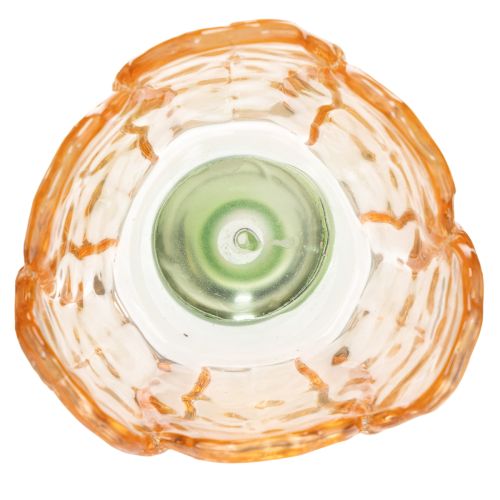 Product Tulip-shaped glass tealight holder, vintage style, romantic home decoration, 20cm