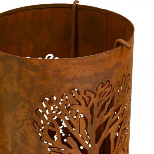 Floristik24 Candlestick rust look decoration deer 30/38.5/45cm set of 3