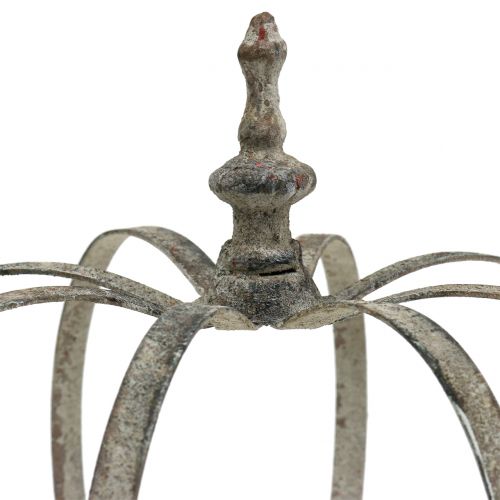 Floristik24 Lantern crown antique Ø20cm H23cm