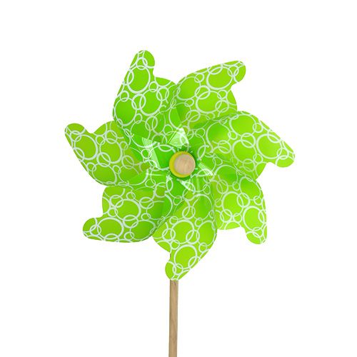 Windmill Ø22cm green 2pcs
