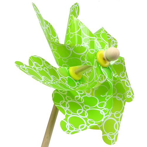 Floristik24 Windmill Ø30cm L 74cm green 2pcs