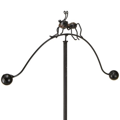 Product Wind chime ant decoration garden stake metal 66cm 2pcs