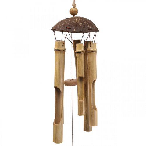 Product Wind chime bamboo decoration for hanging balcony Ø10cm H28cm