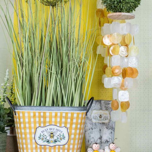 Floristik24 Wind chimes with capiz shells, natural decoration, shell mobile L85cm Ø13cm