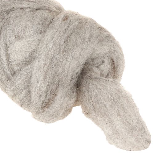 Product Wool roving 10m gray