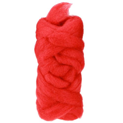 Wool rivet 10m red