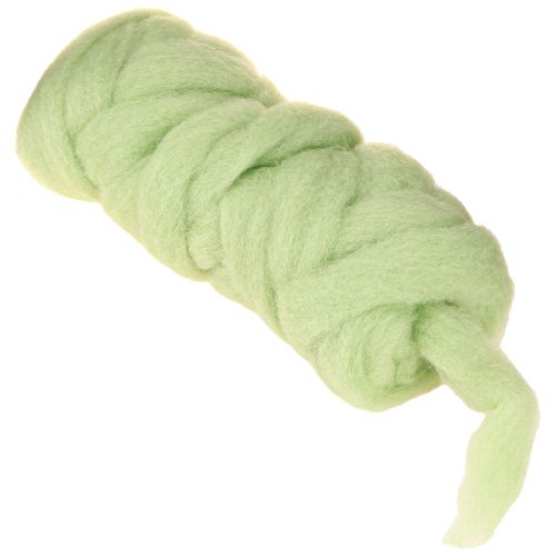 Floristik24 Wool cord felt cord wool fuse light green Ø4–5cm 10m