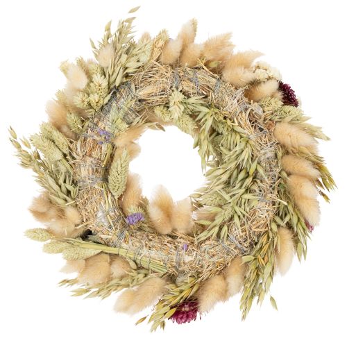 Product Dried flower wreath, festive table decoration for special occasions and seasons, 25cm