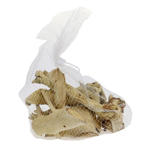 Floristik24 Wood pieces mix bleached 500g