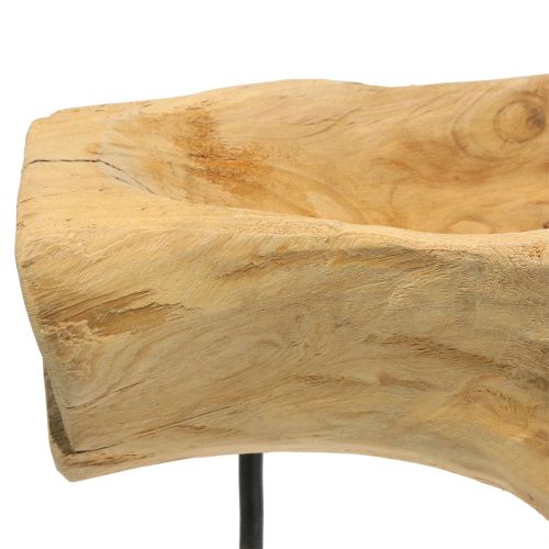 Product Root bowl on the stand natural H38cm