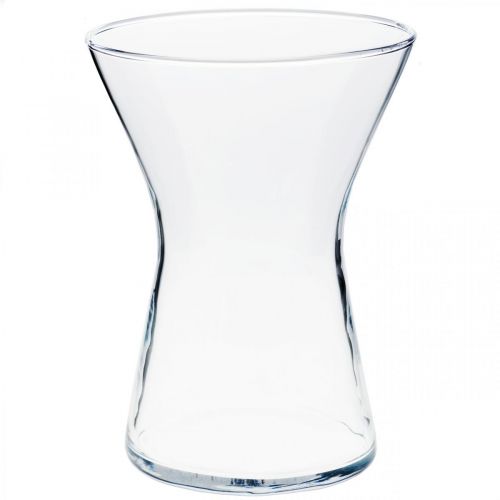 Floristik24 X-glass vase clear Ø14cm H19cm
