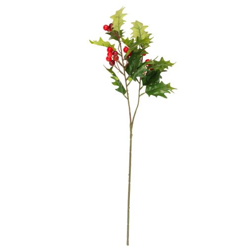Floristik24 Holly Ilex Artificial Berry Branch Artificial Plant 60cm