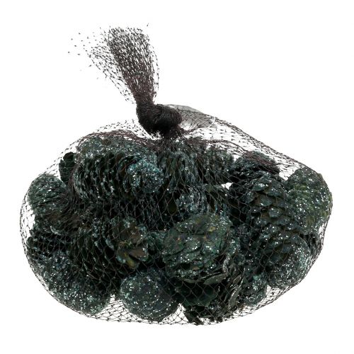 Floristik24 Cones mix green iced 200g