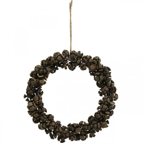 Floristik24 Cone wreath cypress cone wreath to hang nature Ø25cm