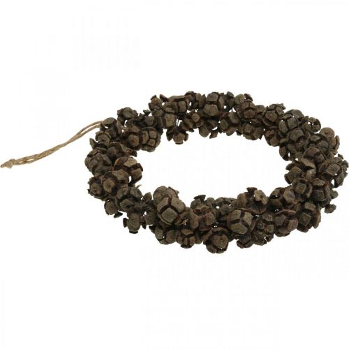 Floristik24 Cone wreath cypress cone wreath to hang nature Ø25cm