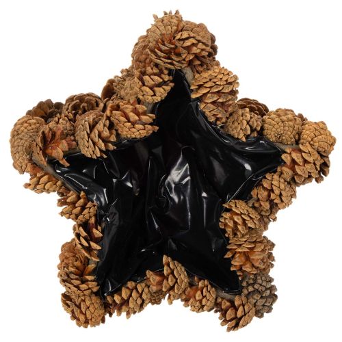 Pine cone planter, star shape,