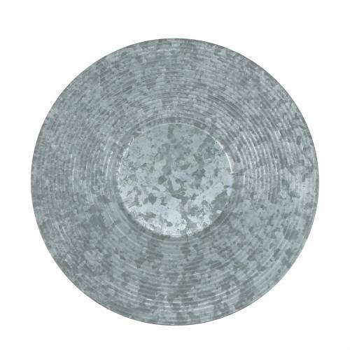 Product Decorative plate zinc plate Ø35cm