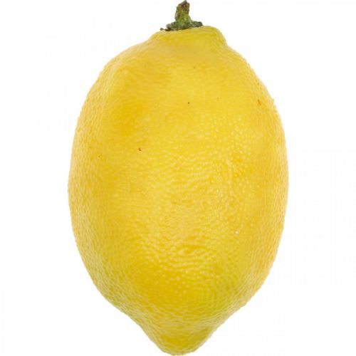 Artificial fruit, lemon, decorative fruits L8.5cm Ø5cm 4pcs