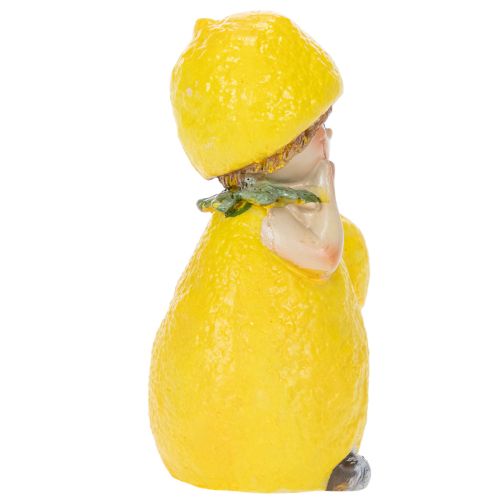 Product Lemon Child Figurines, Sweet Table Decoration for Summer in Vintage Style, Living Rooms and Balcony, 9cm, 3 Pieces