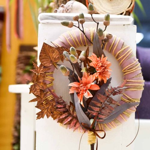 Floristik24 Branch with acorn brown, green L30cm