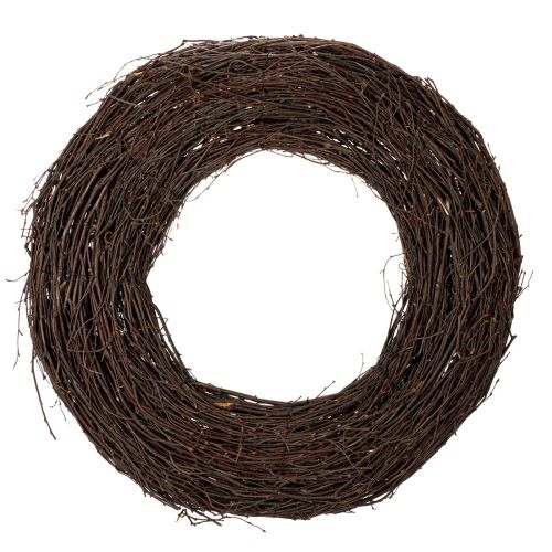 Floristik24 Classic decorative willow wreath for creative arrangements, 59cm