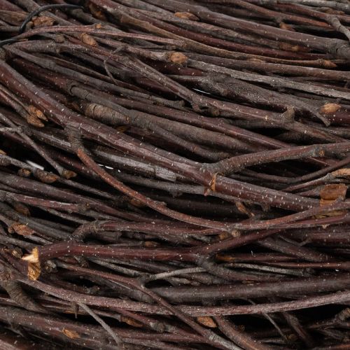 Product Classic decorative willow wreath for creative arrangements, 59cm