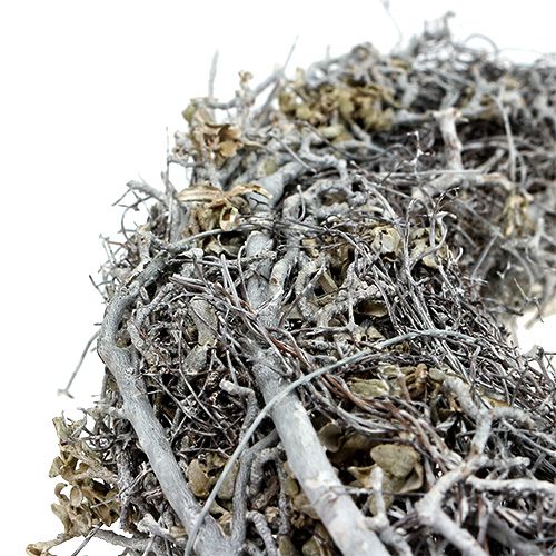 Floristik24 Branch wreath Ø30cm white