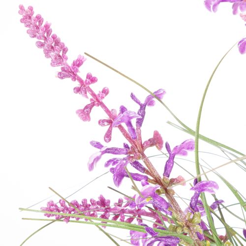 Product Decorative greenery with delicate blossoms for stylish room design 67cm