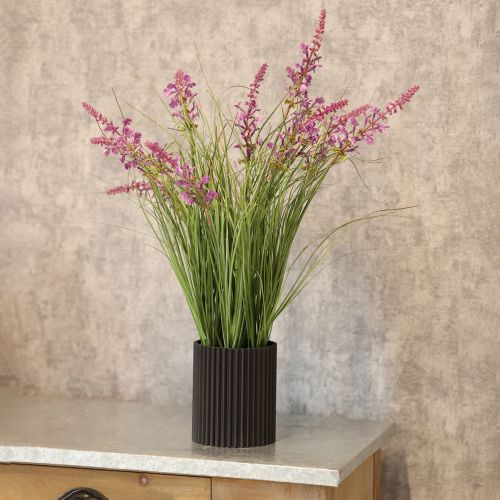 Product Decorative greenery with delicate blossoms for stylish room design 67cm
