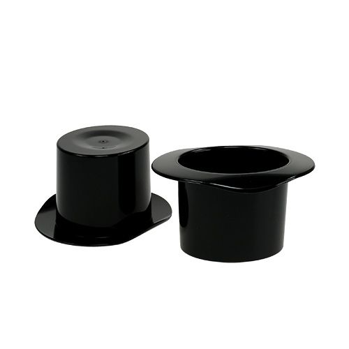 Product Cylinder black 7cm 9pcs