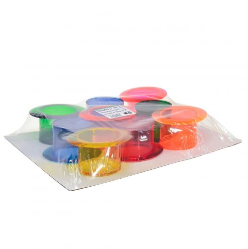 Product Planter decorative cylinder colorful table decoration 12×10×6.5cm 9pcs